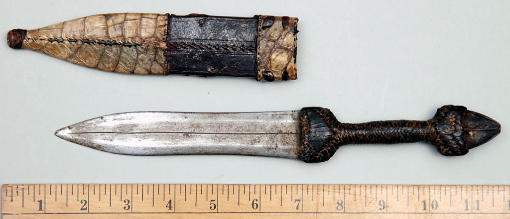 African Sahara Tebu Tribe Dagger