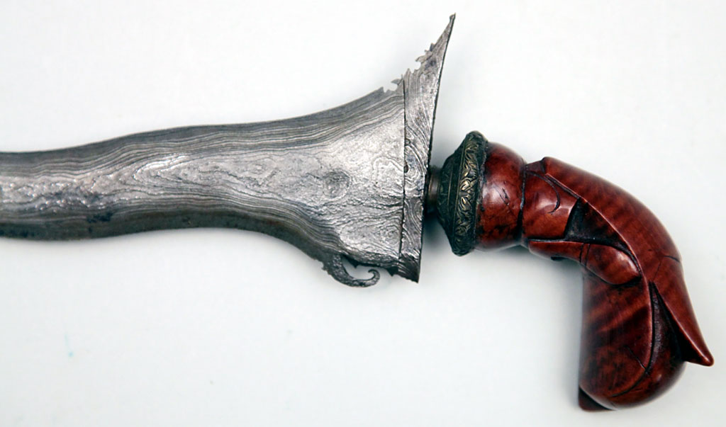 Keris, with features suggesting origin in North Malaysian State of Terengganu