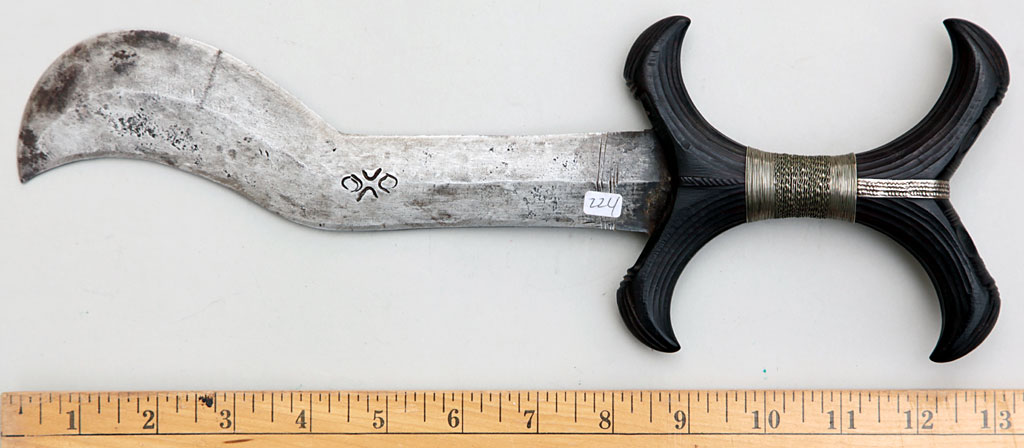 Beja Hadendoa Tribe 'X-Hilt' Hooked Blade