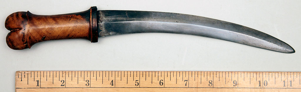 Indonesian Curved Double Edged Dagger