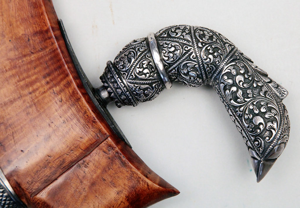 Bugis Keris with Silver Decoration