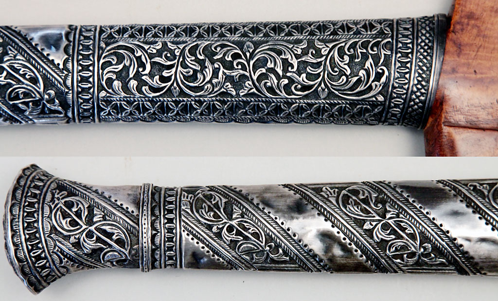 Bugis Keris with Silver Decoration