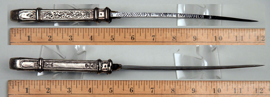 Arabian Shafra with Decorated Silver Hilt