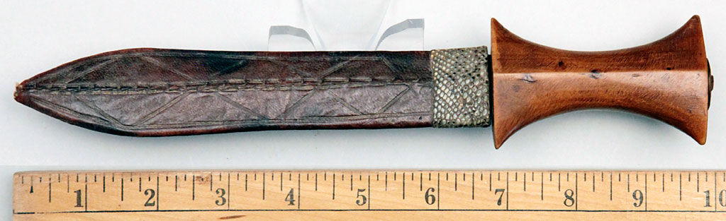 East African Dagger from File with Sheath