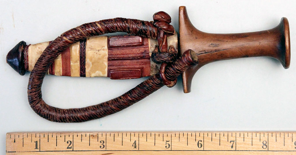 East African Sudanese Arm Dagger with Sheath