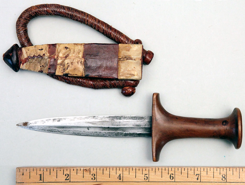 East African Sudanese Arm Dagger with Sheath